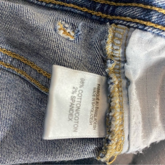 Mountain Ridge Mens 5 Pocket Bermuda Jean Shorts Size 34 Stretch Comfort Summer - Picture 4 of 9